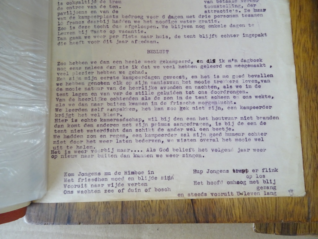 Collectie reisverslagen en foto's scouting 1935-1950 - Afbeelding 6
