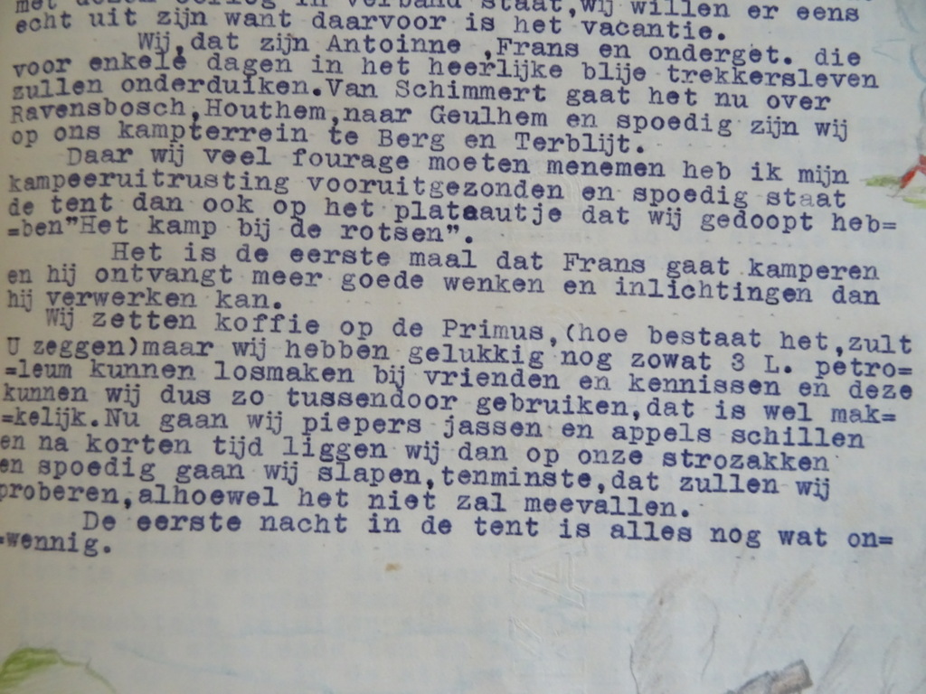Collectie reisverslagen en foto's scouting 1935-1950 - Afbeelding 24