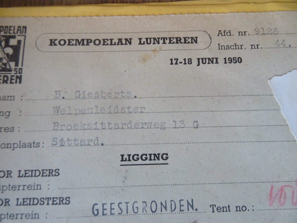 Collectie reisverslagen en foto's scouting 1935-1950 - Afbeelding 51