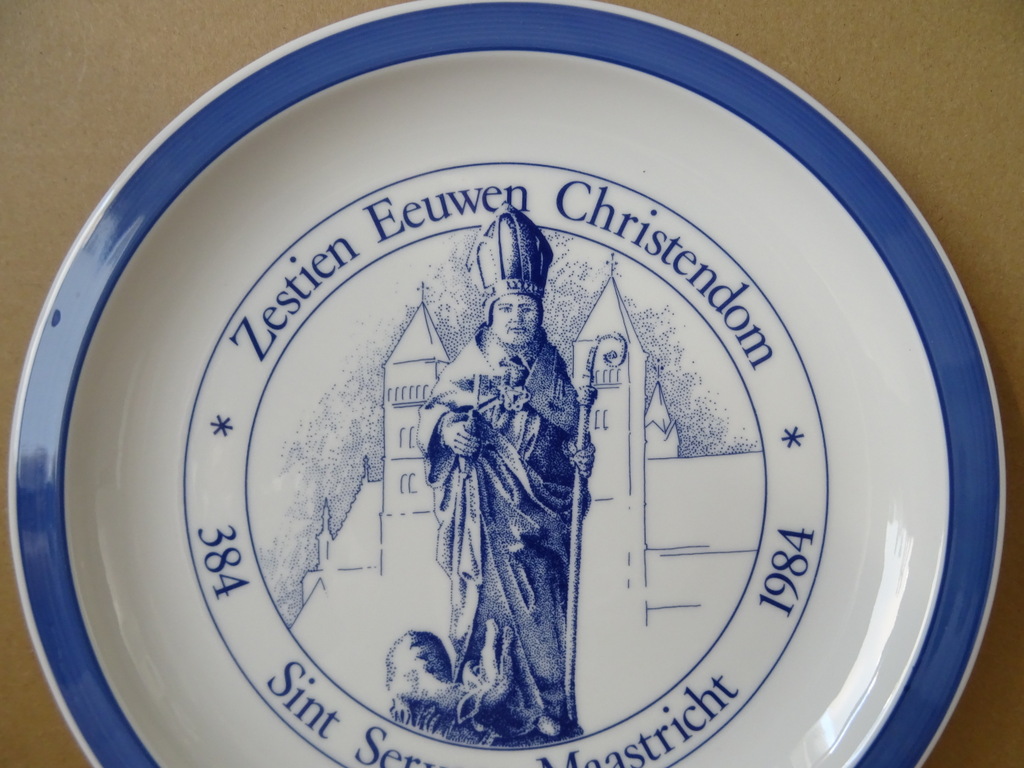 Bord Sint Servaas Maastricht Zestien Eeuwen Christendom - Afbeelding 2