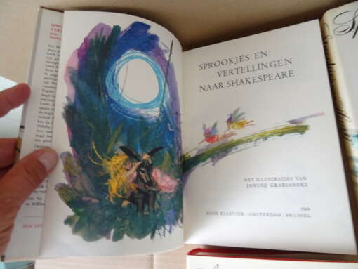 Collectie sprookjesboeken 9 euro per stuk