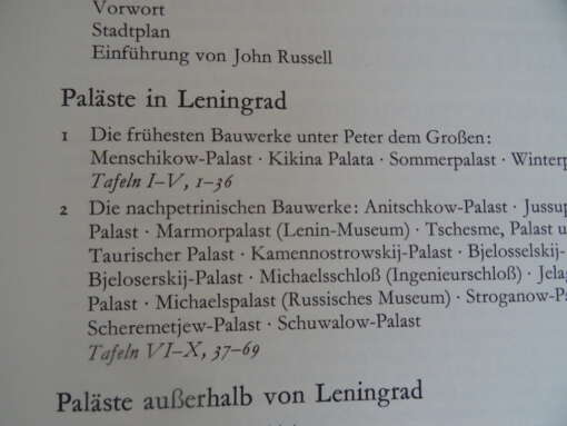Victor und Audrey Kennet Die Paläste von Leningrad