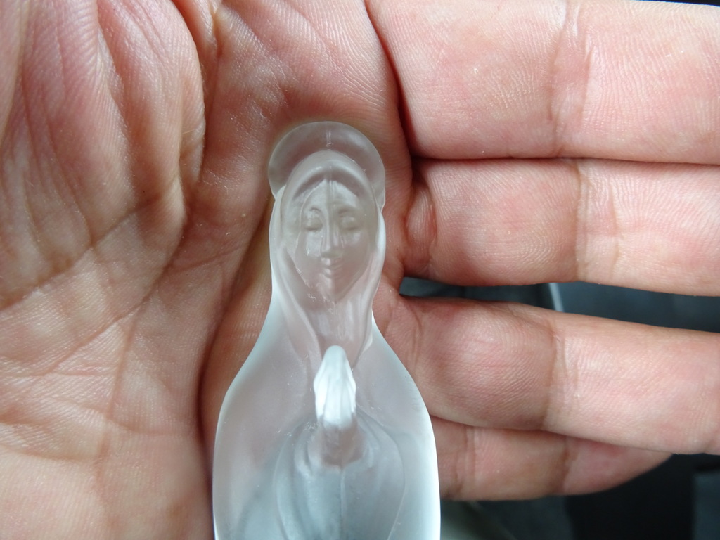 Glazen Mariabeeldje Praag 15cm - Afbeelding 14