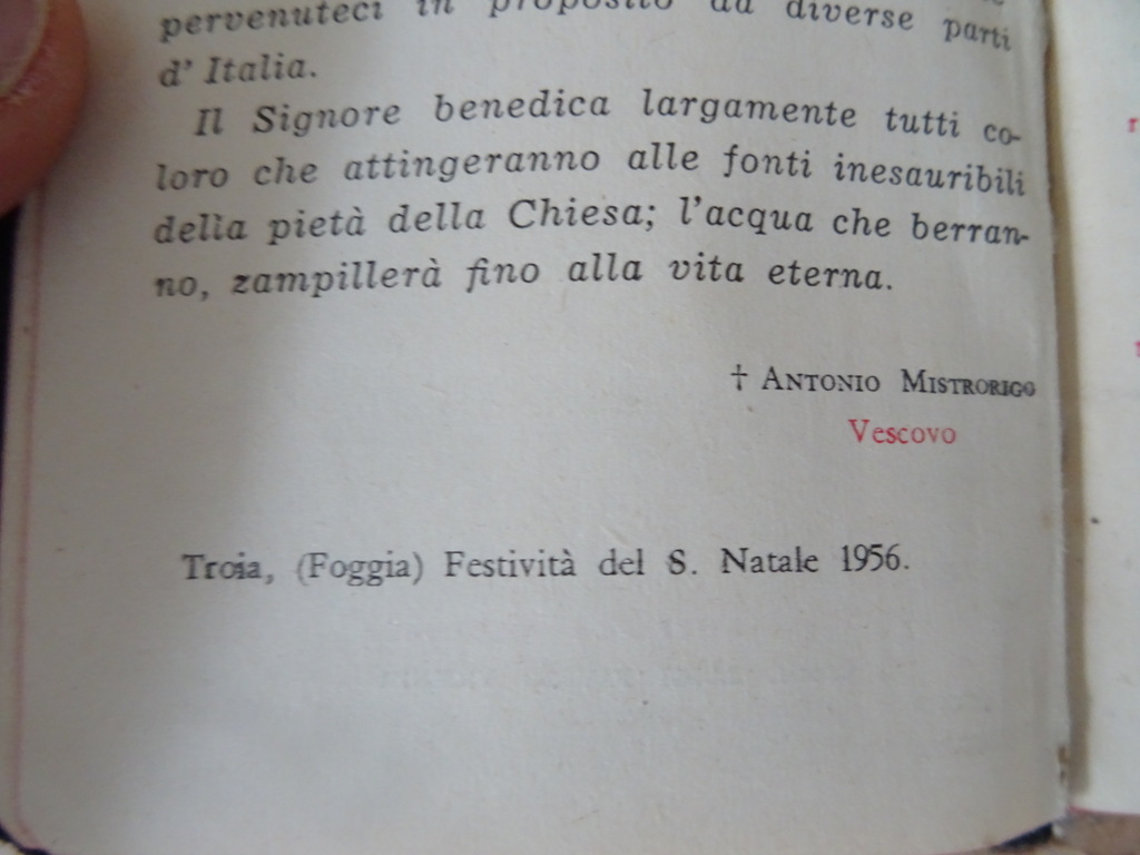 Mons. Antonio Mistrorigo Messale Vesperale Latino-Italiano - Afbeelding 8