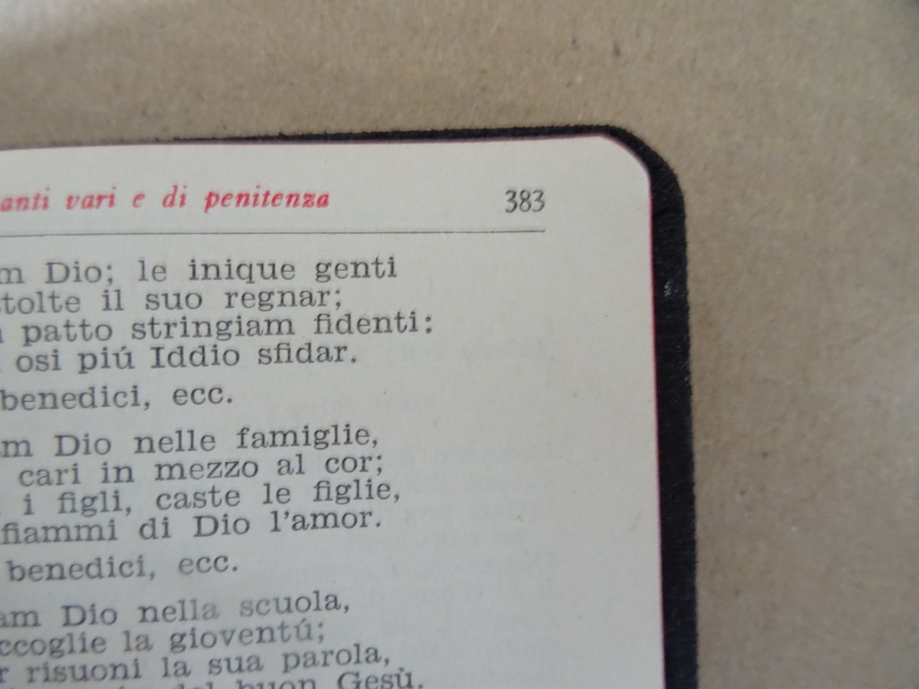 Mons. Antonio Mistrorigo Messale Vesperale Latino-Italiano - Afbeelding 12