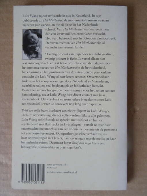 Lulu Wang Brief aan mijn lezers