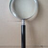 Groot vintage bakelieten vergrootglas 24cm
