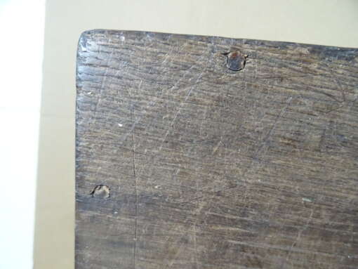 Grote antieke houten kist uit circa 1800