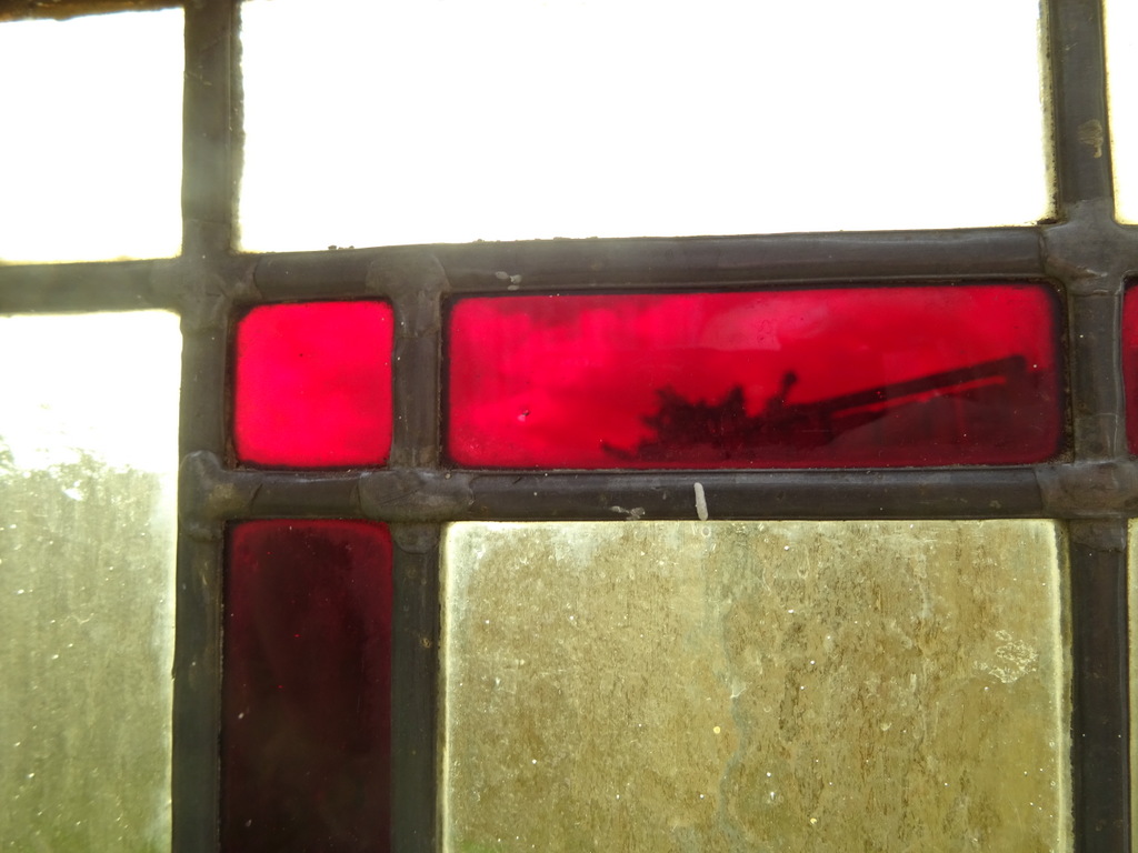 Collectie van 5 glas in lood kozijnen Bezorging mogelijk - Afbeelding 27