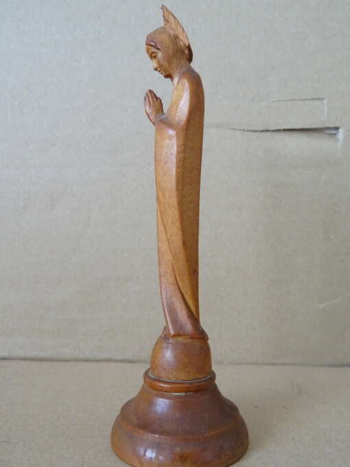Houten Mariabeeldje 14cm volkskunst