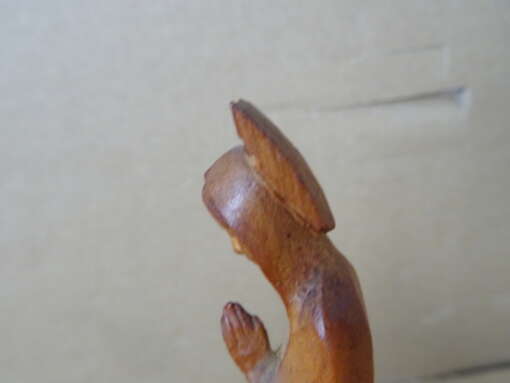 Houten Mariabeeldje 14cm volkskunst