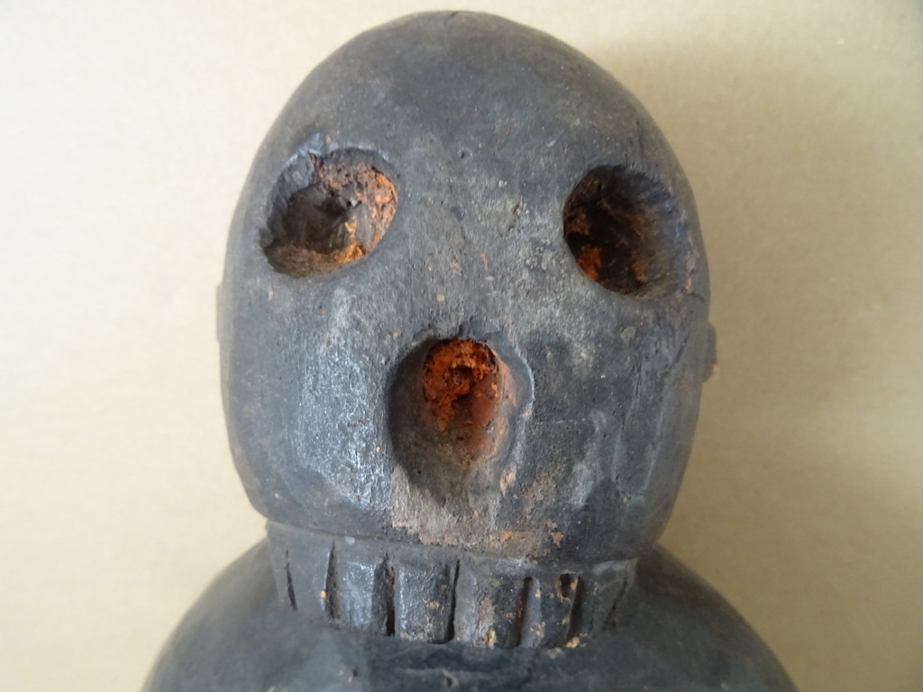 Occult masker met schedel en slang 44cm - Afbeelding 2