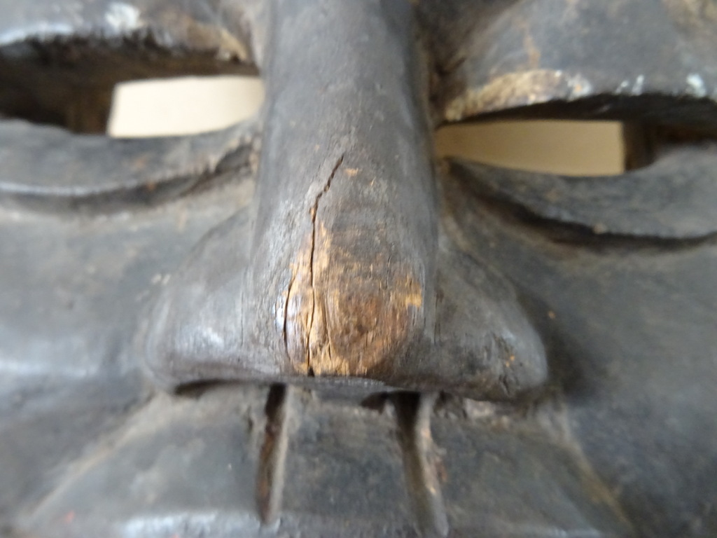Occult masker met schedel en slang 44cm - Afbeelding 8