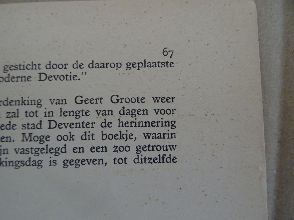 Geert Grootes geboortedag te Deventer herdacht 16 october 1940 - Afbeelding 18