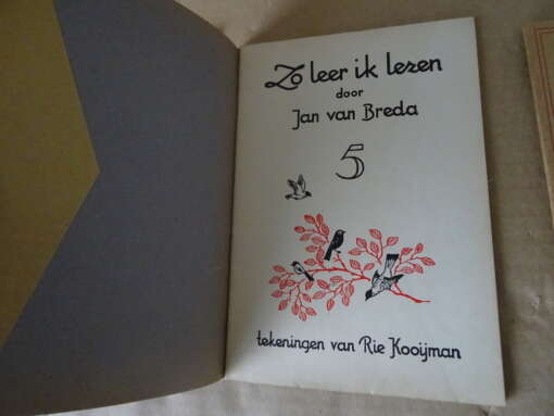 Jan van Breda Zo leer ik lezen 4 5 en 11