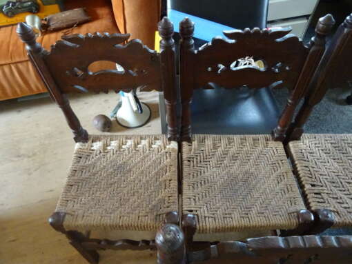 Antieke Spaanse stoelen periode 1800-1830