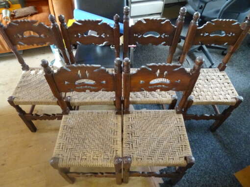 Antieke Spaanse stoelen periode 1800-1830