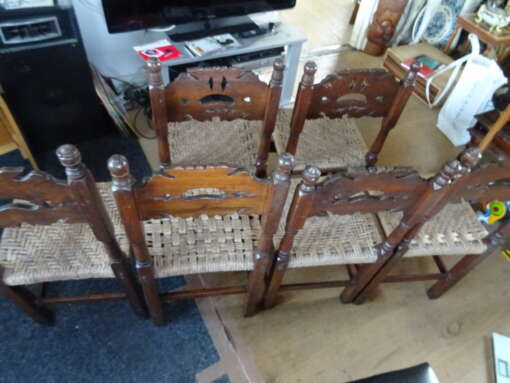 Antieke Spaanse stoelen periode 1800-1830