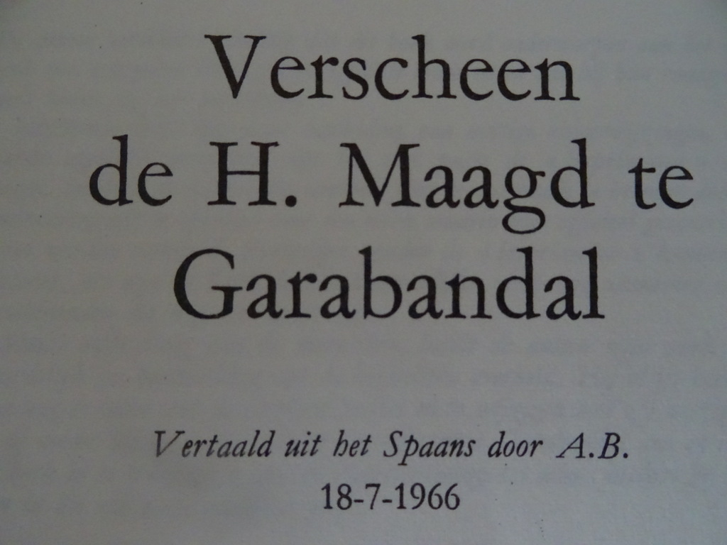 F. Sanchez-Ventura Y Pascual Verscheen de H. Maagd te Garabandal? - Afbeelding 12