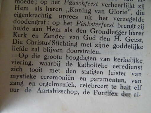 J. H. Scholte op Reimer De Pontificale Mis
