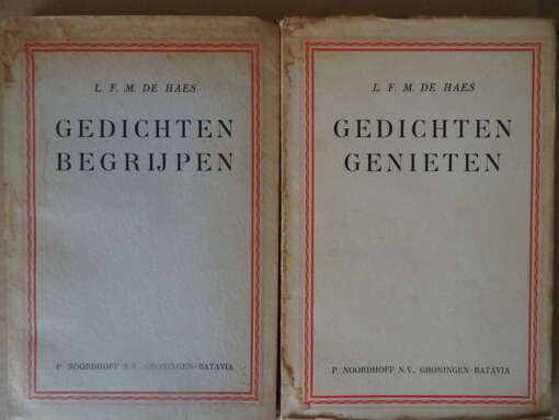 L. F. M. de Haes Gedichten begrijpen Gedichten genieten