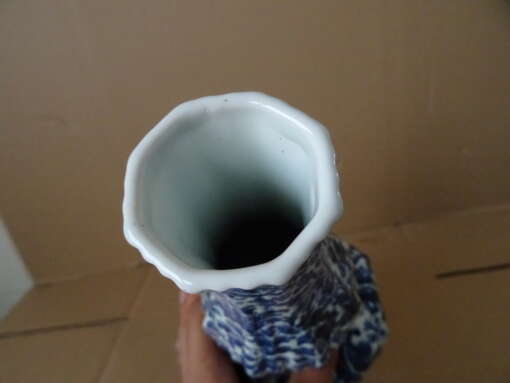 Delfts blauwe vaas Oud Delft 35cm