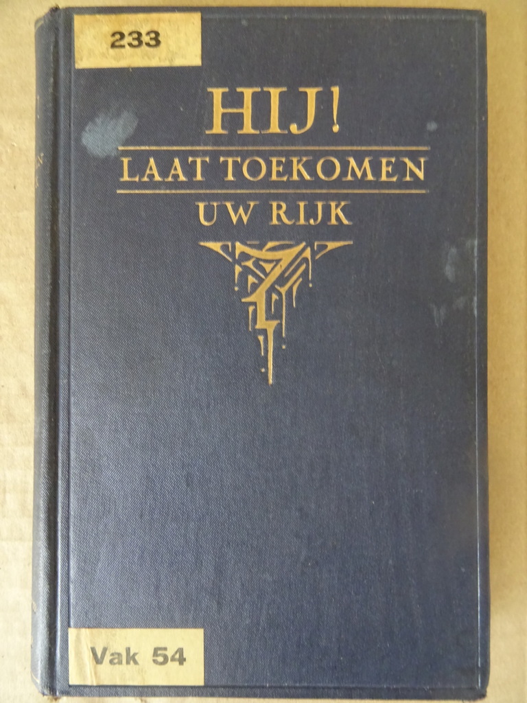 A. M. D. G. Hij! Laat toekomen uw rijk