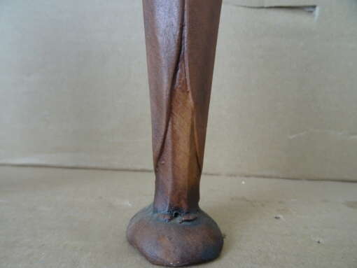 Aardewerk Mariabeeldje Art deco stijl 16cm