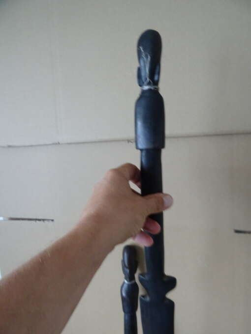 Houten speren 53cm en 93cm Dogon Mali