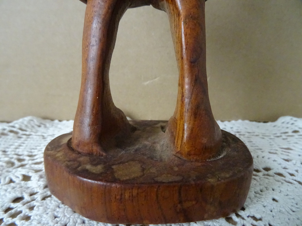 Inheems houten beeldje 19cm Congo of Papoea-Nieuw-Guinea - Afbeelding 11