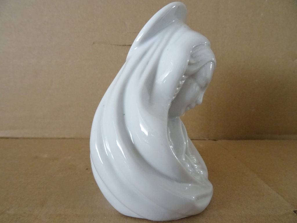 Porseleinen Mariabeeldje theelicht 12cm - Afbeelding 7