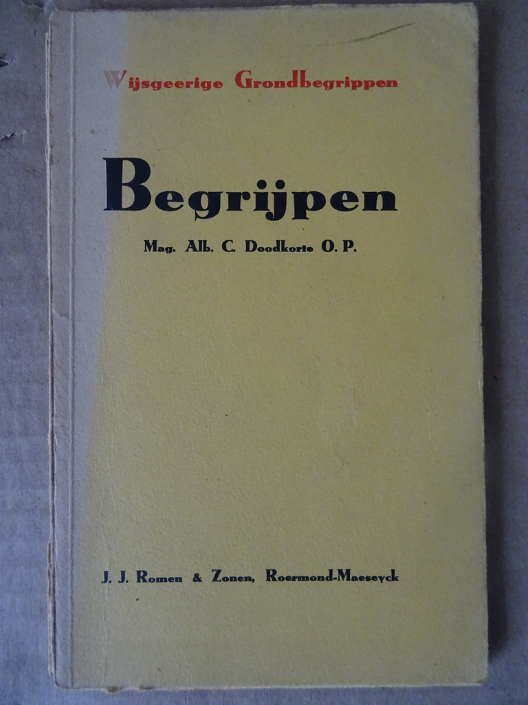 Mag. Alb. C. Doodkorte O.P. Begrijpen Mag. Alb. C. Doodkorte O.P. Begrijpen