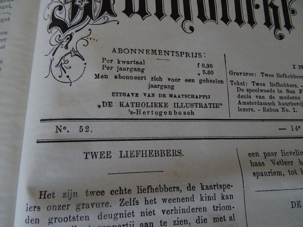 Katholieke Illustratie 1880-1881 en 1889/90 Katholieke Illustratie 1880-1881 en 1889/90