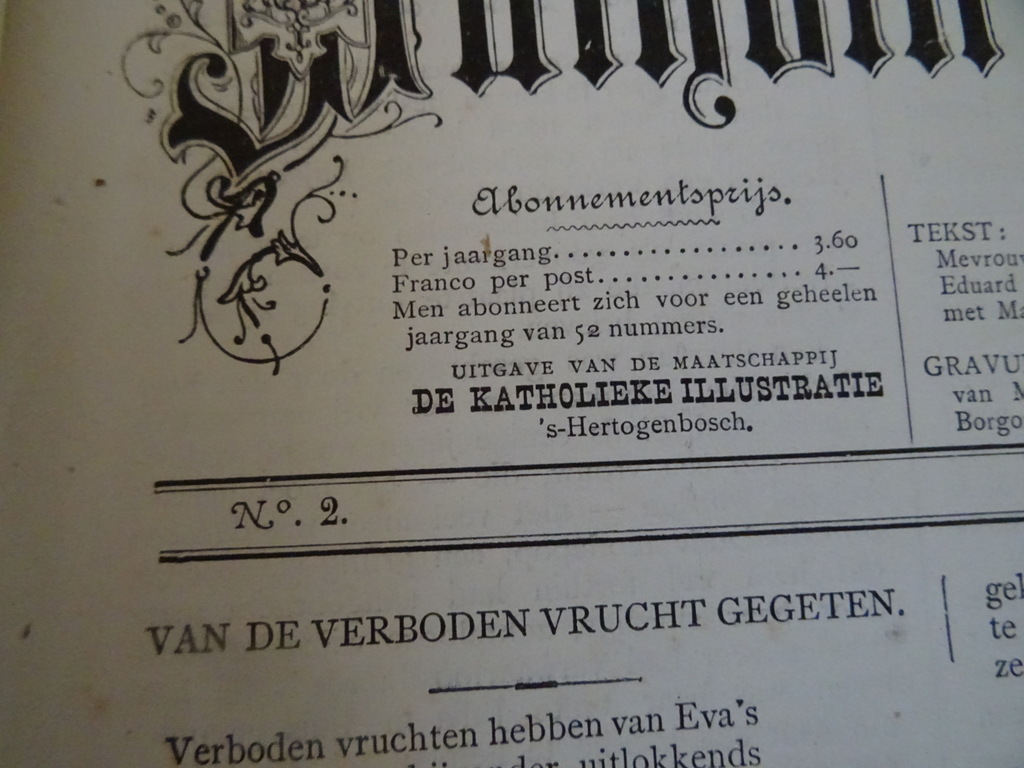 Katholieke Illustratie 1880-1881 en 1889/90 Katholieke Illustratie 1880-1881 en 1889/90