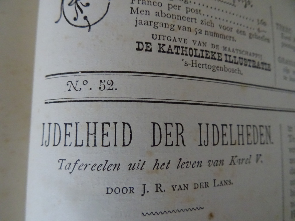Katholieke Illustratie 1880-1881 en 1889/90 Katholieke Illustratie 1880-1881 en 1889/90