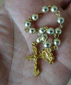 Hand rozenkrans Heilige Maria 15cm