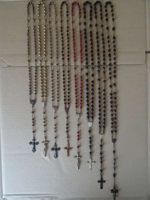 Collectie rozenkransen 19 euro per stuk