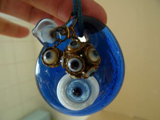 Set boze oog medaillons Turkije