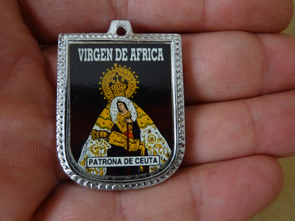 Medaillon Virgen de Africa Patrona de Ceuta - Afbeelding 2