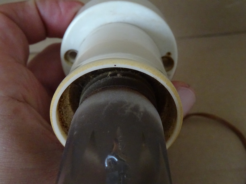 Vintage Godslampje met kruis 13cm - Afbeelding 12