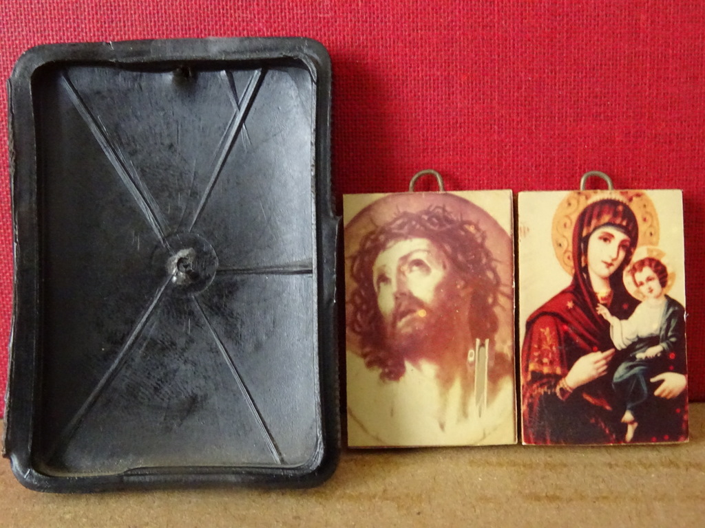 Set miniatuurtjes Maria de Moeder Gods en Jezus - Afbeelding 5