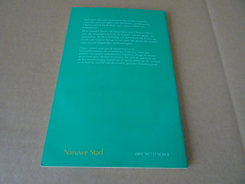 Chiara Lubich Waar het begint Chiara Lubich Waar het begint