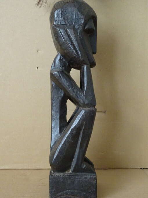 Afrikaans beeld De denker 43cm