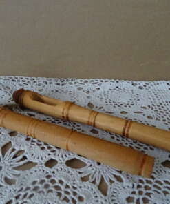 Vintage houten pijpen 19cm