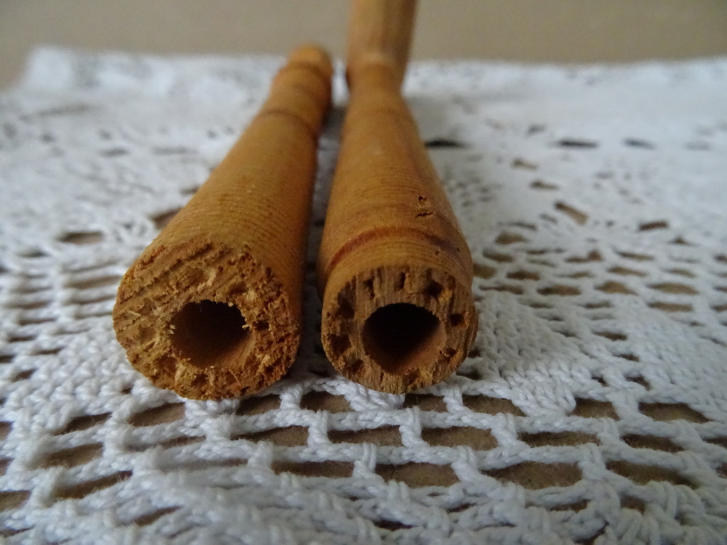 Vintage houten pijpen 19cm - Afbeelding 9