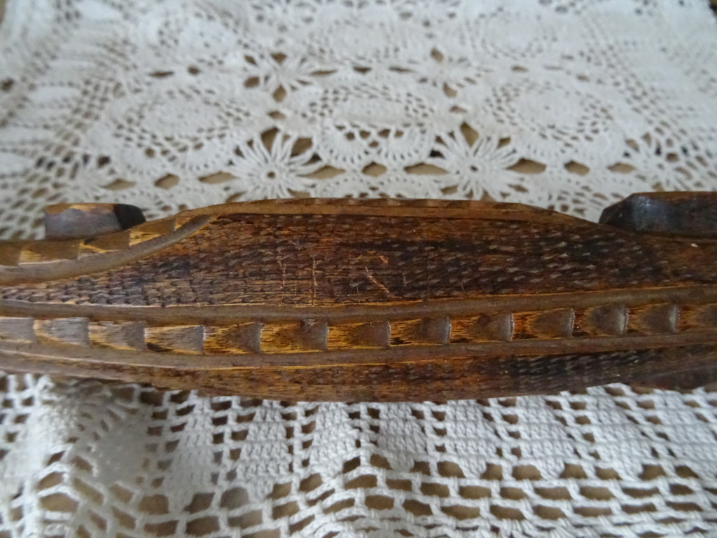 Houten beeld krokodil 52cm LM 1967 - Afbeelding 12