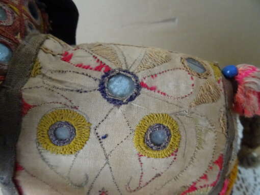 Indiaas beeld Rajasthani olifant 23cm vintage
