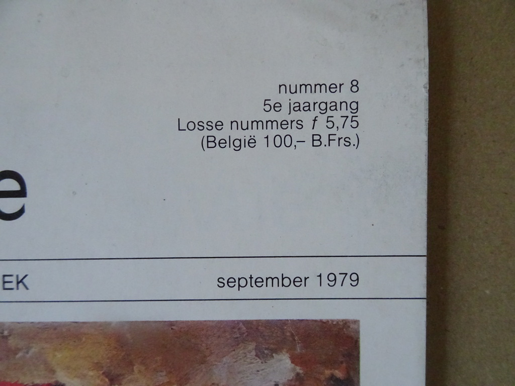 Kunst en antiekRevue juli/augustus en september 1979 - Afbeelding 14