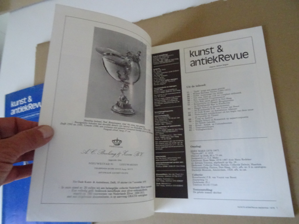 Kunst en antiekRevue juli/augustus en september 1979 - Afbeelding 18