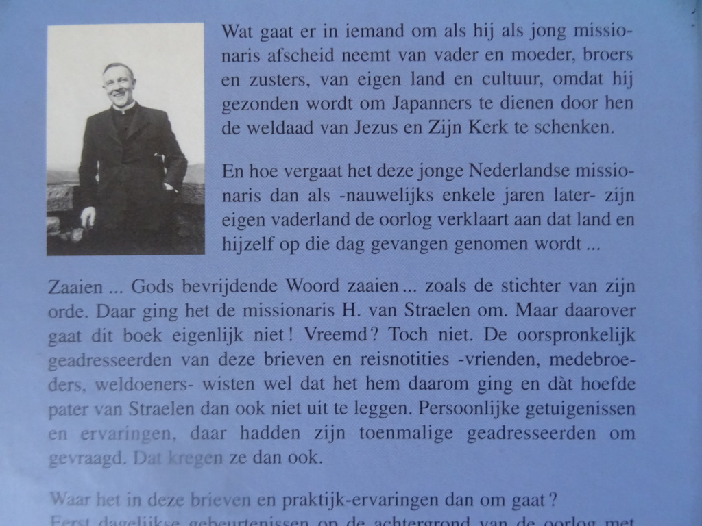 H. Van Straelen S.V.D. De levensweg van een Missionaris Gesigneerd - Afbeelding 15